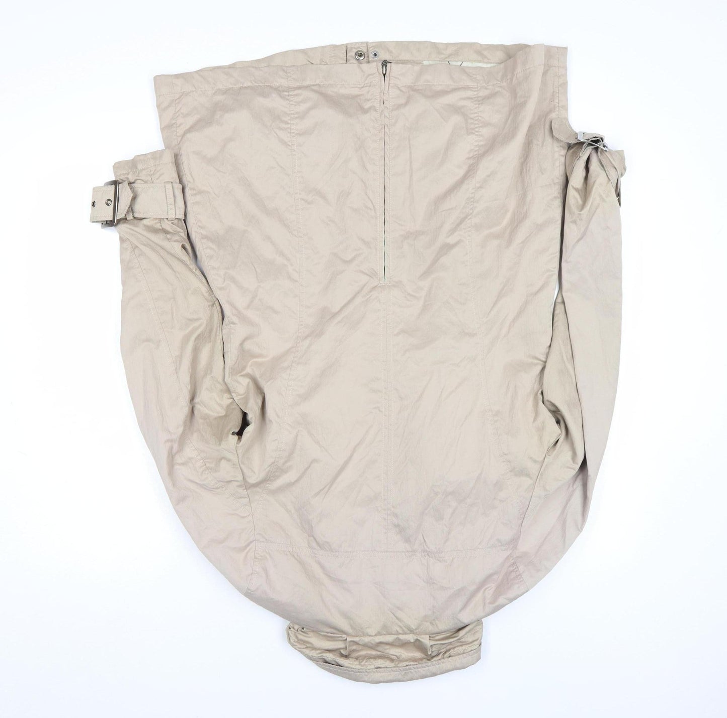 Antoni & Alison Women’s Beige Belted Parka Coat Size S