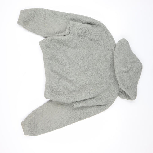 Gilly Hicks Womens Grey Fleece Pullover Hoodie Size S