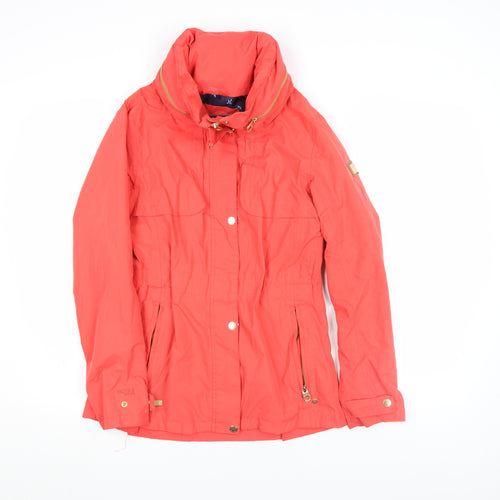 Regatta Women Pink Waterproof Hooded Parka Jacket Size 14