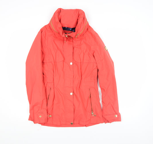 Regatta Women Pink Waterproof Hooded Parka Jacket Size 14