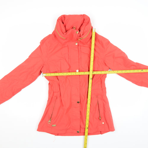 Regatta Women Pink Waterproof Hooded Parka Jacket Size 14
