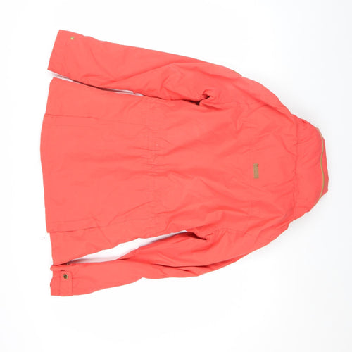 Regatta Women Pink Waterproof Hooded Parka Jacket Size 14