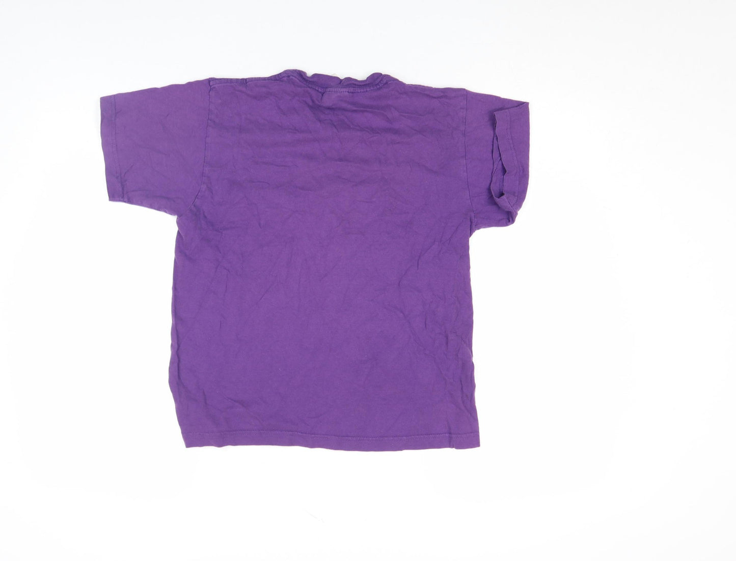 I Love NY Women’s Purple Cotton Short Sleeve T-Shirt Size S