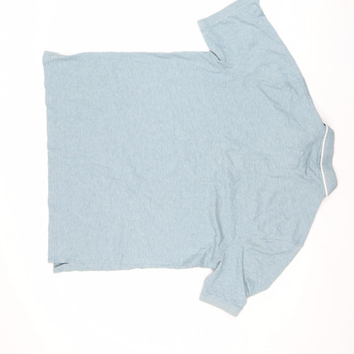 Fred Perry Men’s Blue Cotton Polo Shirt Size M Regular Fit