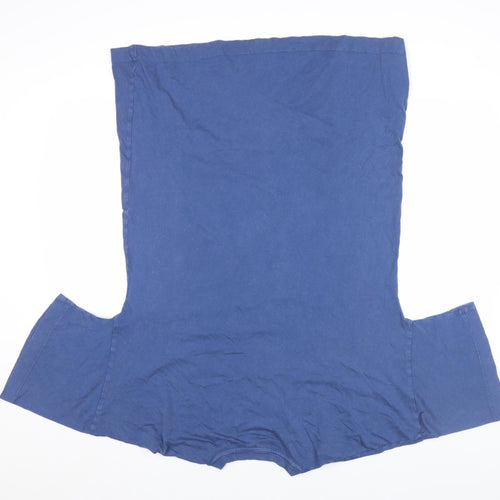 Marks and Spencer Women’s Blue Graphic T-Shirt Size S Short Sleeve Cotton