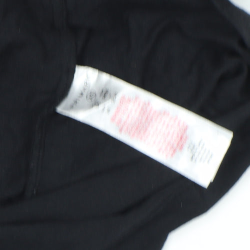 NBA Chicago Bulls Womens Black XS Short Sleeve Cotton T-Shirt