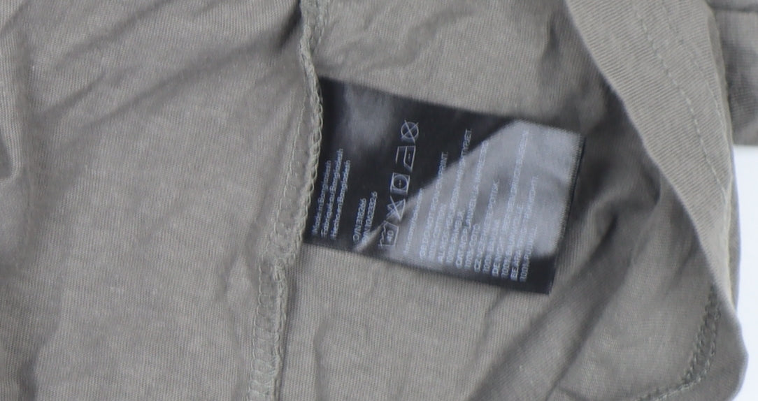 H&M Boys Grey Gaming 'Epic Level' Cotton T-Shirt 10-11 Years