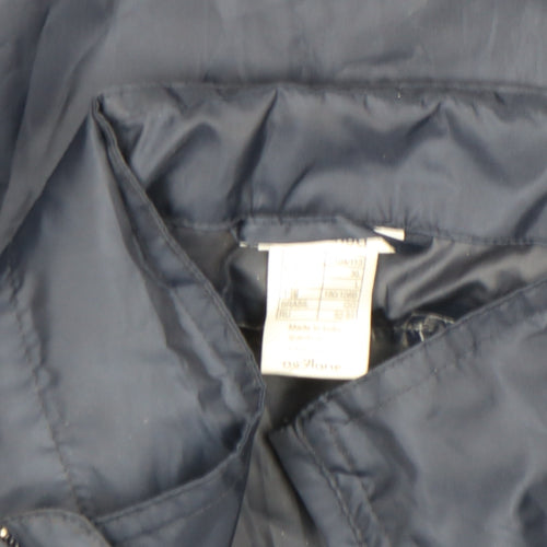 Quechua Men's Blue XL Windbreaker Jacket Lightweight Zip Up