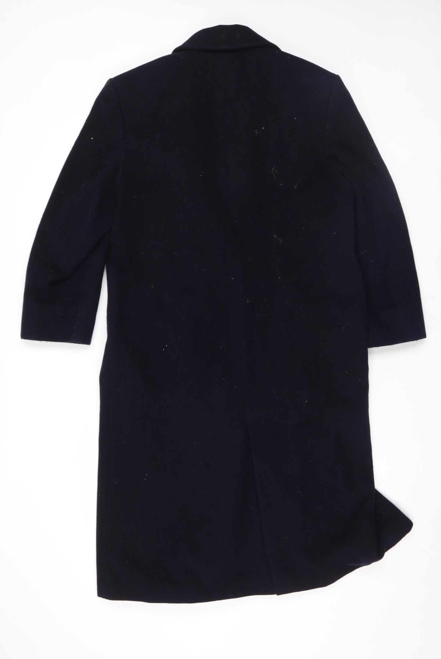 Gil Bret Men's Black Wool Cashmere Long Overcoat Size 40