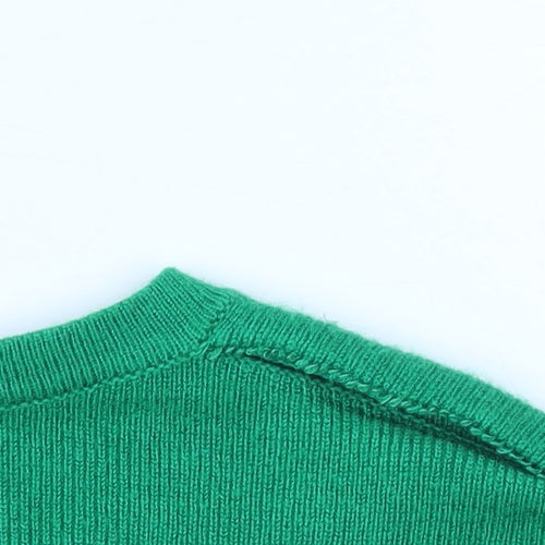 Phase Eight Women Green UK 14 Long Sleeve Knit Jumper