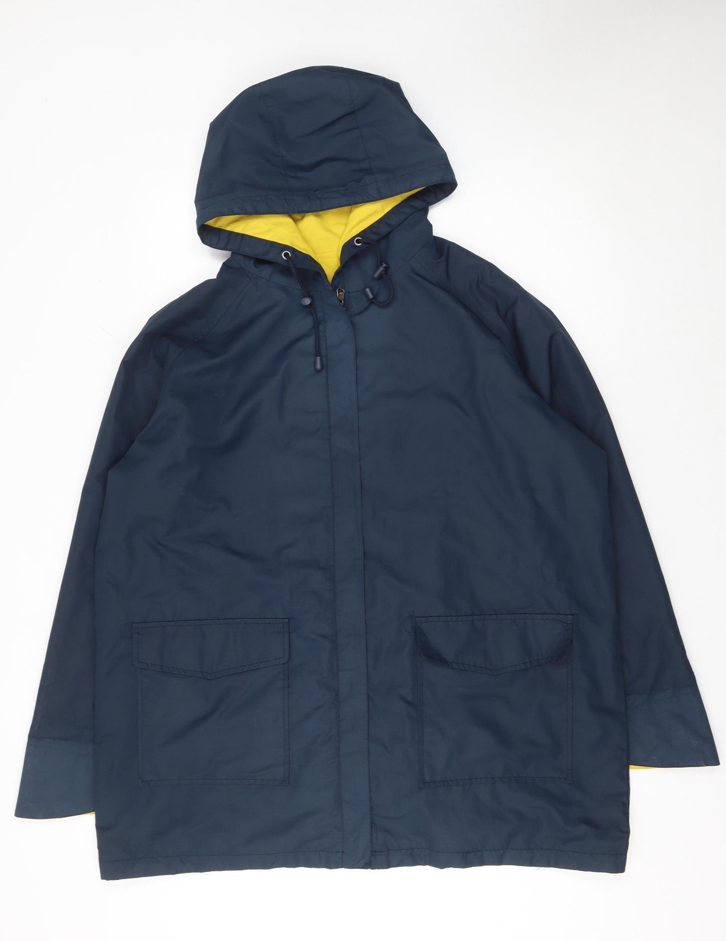 Seasalt Cornwall Men's Blue L Reversible Waterproof Rain Coat