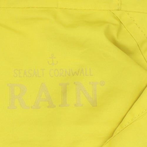 Seasalt Cornwall Men's Blue L Reversible Waterproof Rain Coat