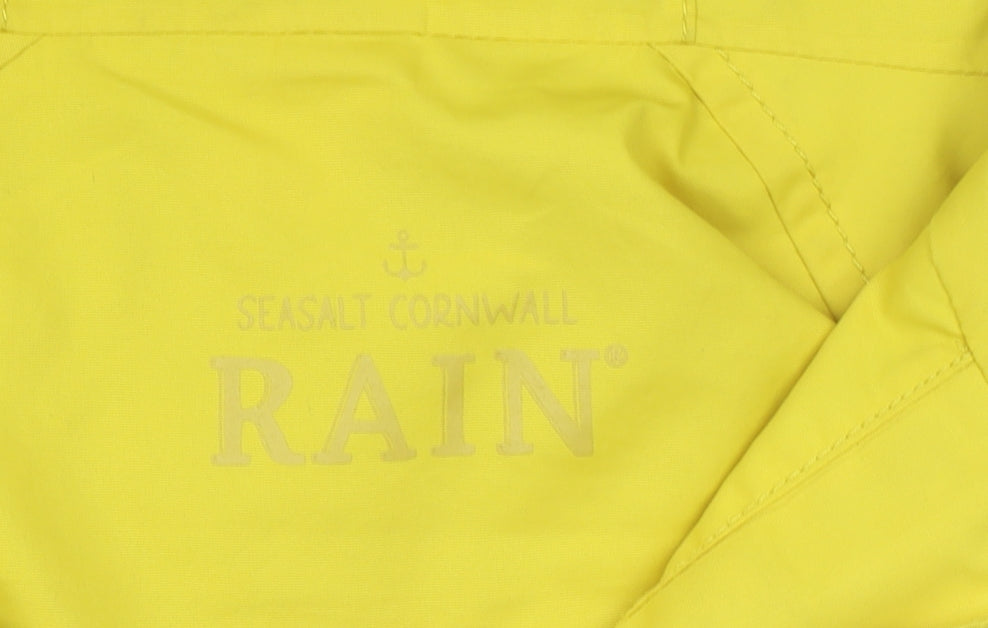 Seasalt Cornwall Men's Blue L Reversible Waterproof Rain Coat