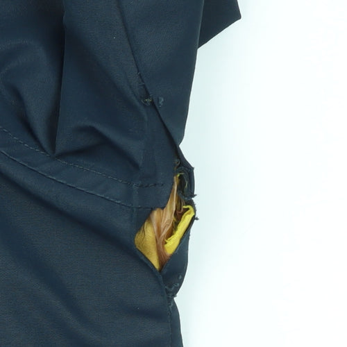 Seasalt Cornwall Men's Blue L Reversible Waterproof Rain Coat