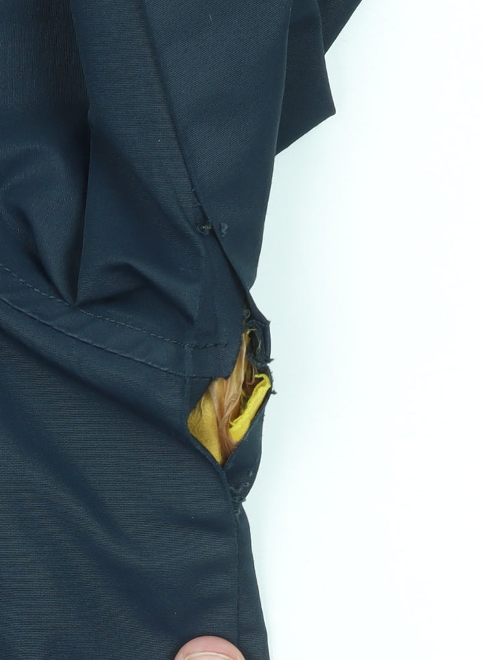 Seasalt Cornwall Men's Blue L Reversible Waterproof Rain Coat