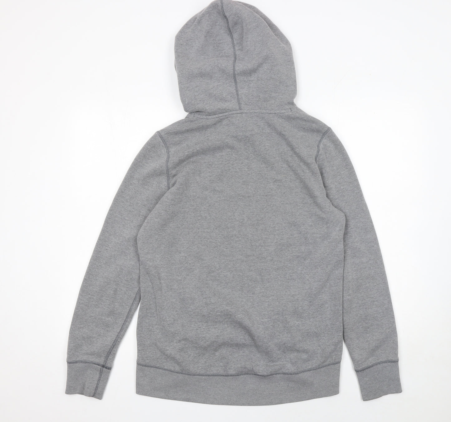 Under Armour Men's Grey Pullover Hoodie Small Logo Sportswear