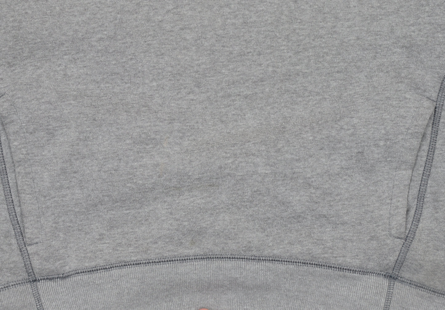 Under Armour Men's Grey Pullover Hoodie Small Logo Sportswear