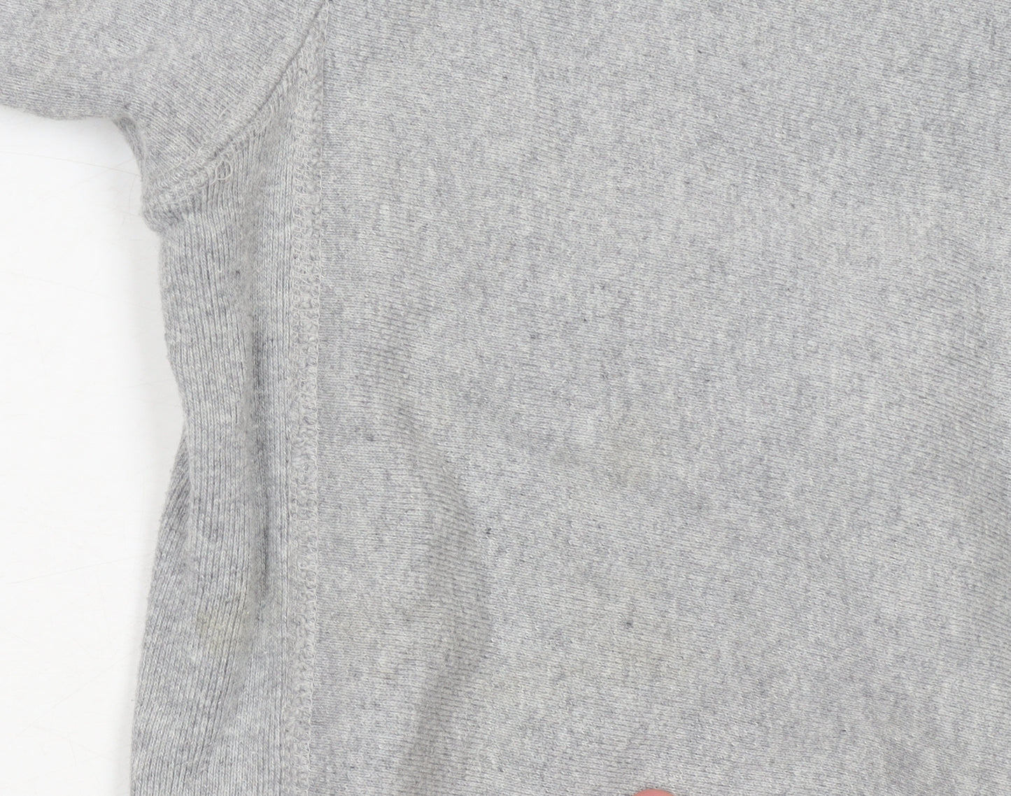 Champion Womens Grey Reverse Weave Sweatshirt Medium Cotton Blend