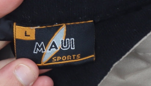 Maui Sports Women's Beige L Snow Pants Waterproof Ski Trousers