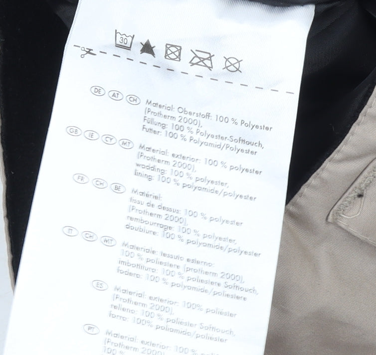 Maui Sports Women's Beige L Snow Pants Waterproof Ski Trousers