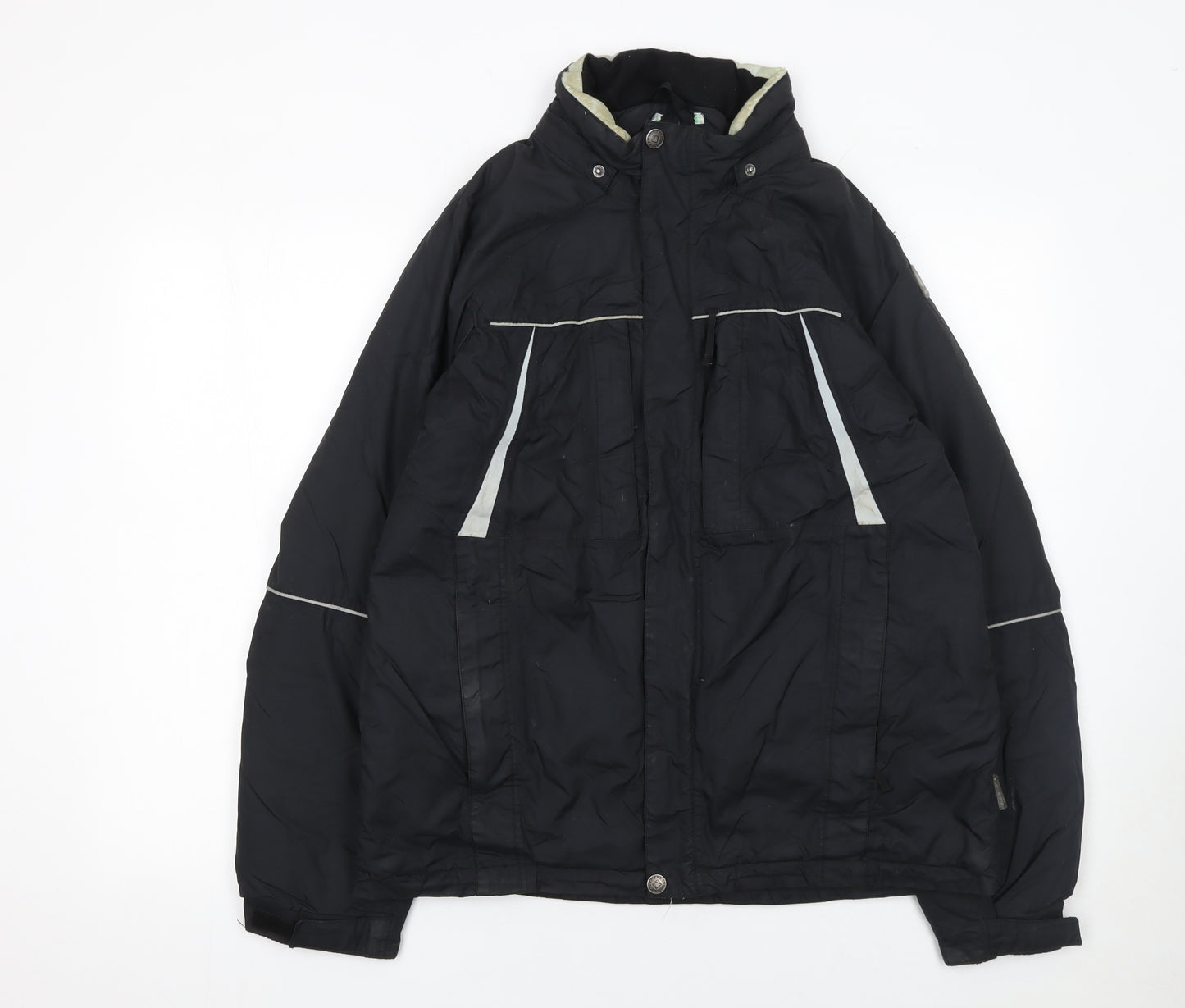 Icepeak Boys Black 13-14 Years Waterproof Ski Jacket