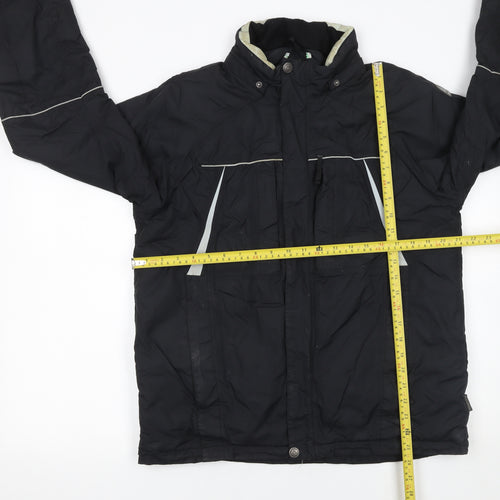 Icepeak Boys Black 13-14 Years Waterproof Ski Jacket