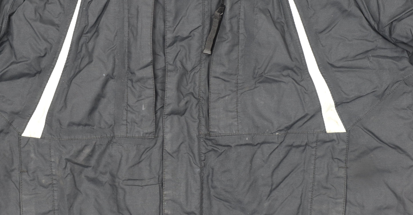 Icepeak Boys Black 13-14 Years Waterproof Ski Jacket