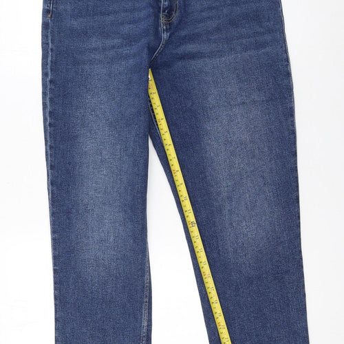 Dunnes Stores Women’s Blue Mom Jeans Size 14 High Waist Denim