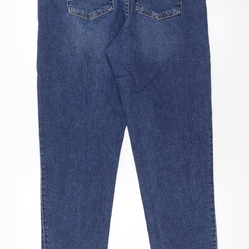 Dunnes Stores Women’s Blue Mom Jeans Size 14 High Waist Denim