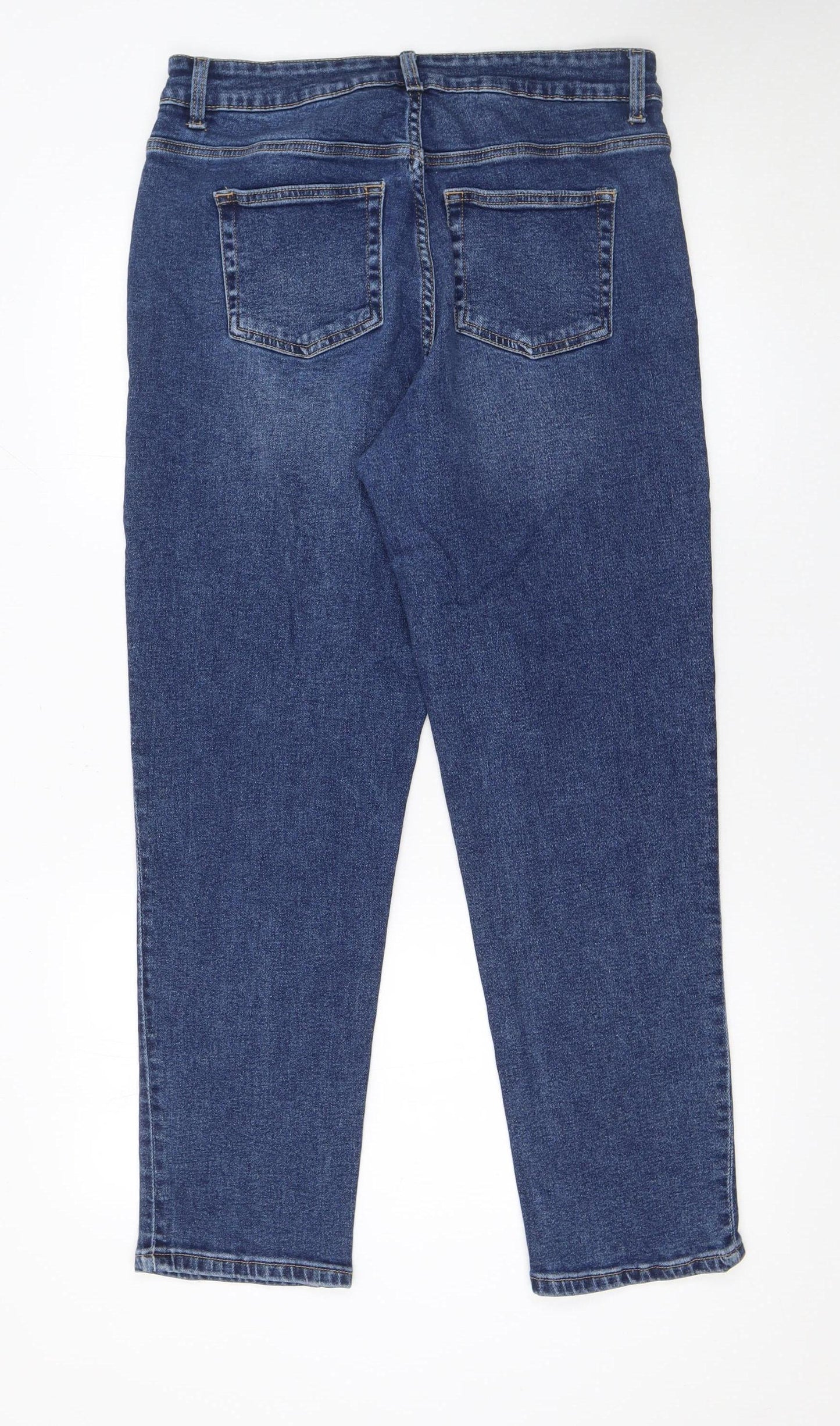 Dunnes Stores Women’s Blue Mom Jeans Size 14 High Waist Denim