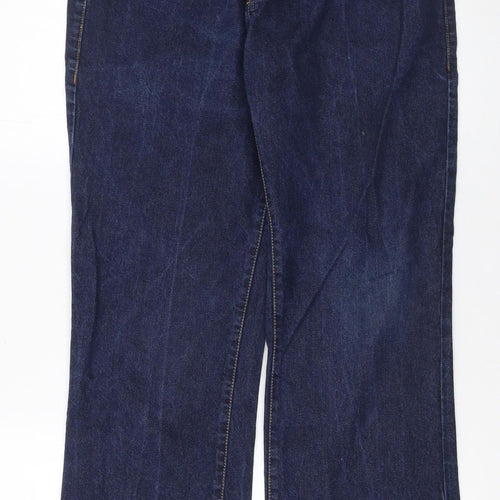 F&F Men's Blue Straight Leg Jeans 32W 32L Denim Relaxed Fit