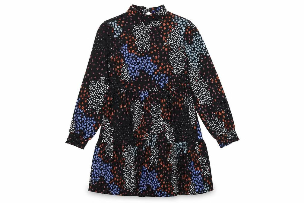 Marks and Spencer Womens Multicoloured Floral A-Line Dress Size 12