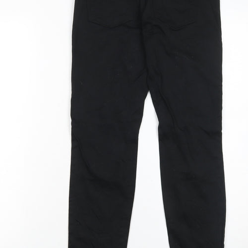 H&M Women's Black Jegging Jeans Size 6 Slim Fit Mid Rise