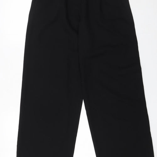 Giorgio Armani Women's Black Wide-Leg Dress Pants Size 12