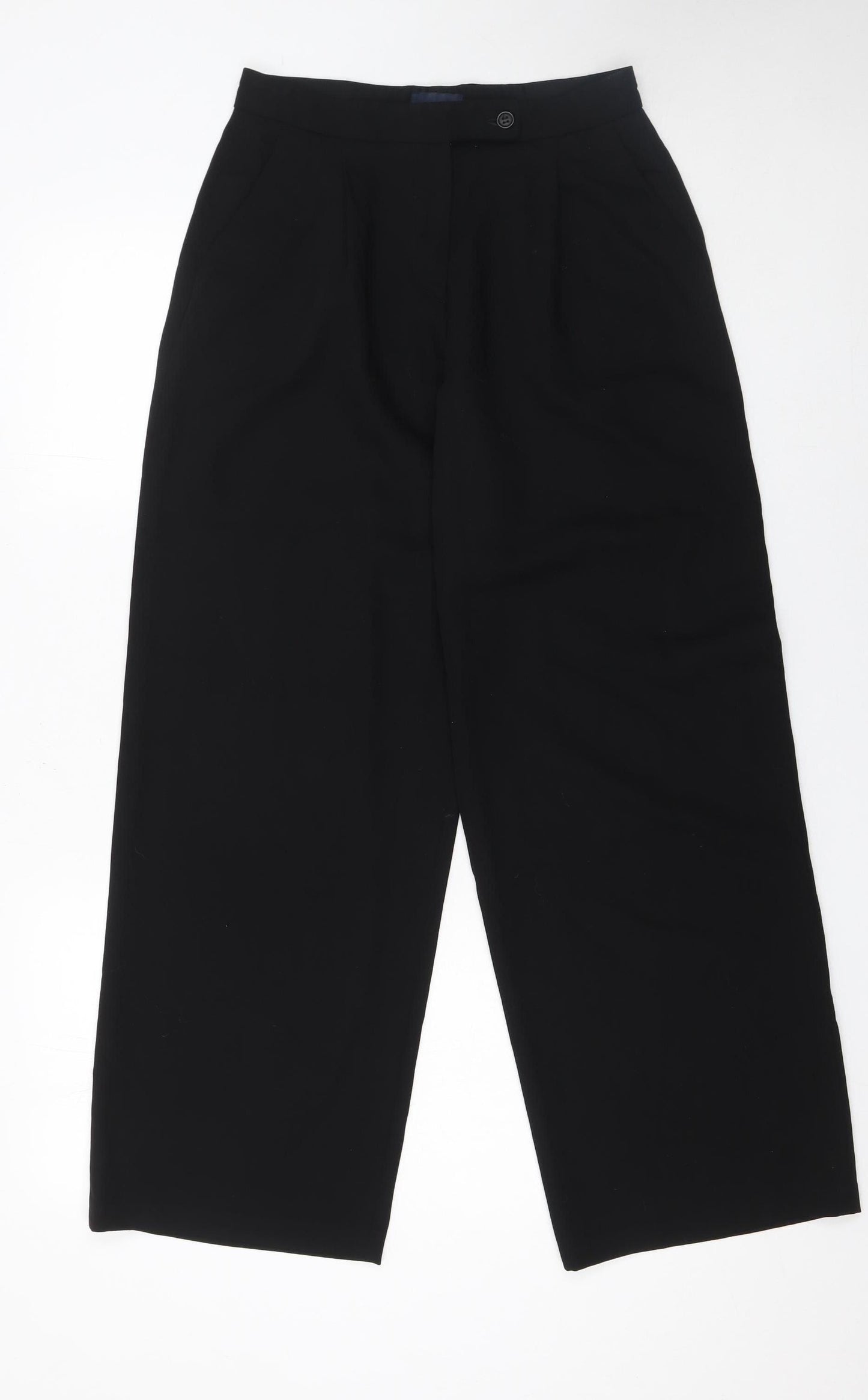 Giorgio Armani Women's Black Wide-Leg Dress Pants Size 12