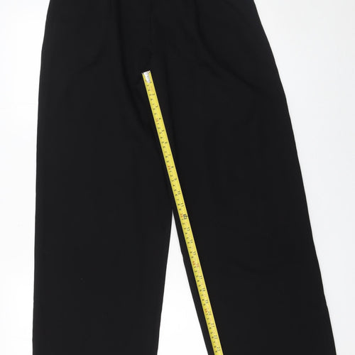 Giorgio Armani Women's Black Wide-Leg Dress Pants Size 12