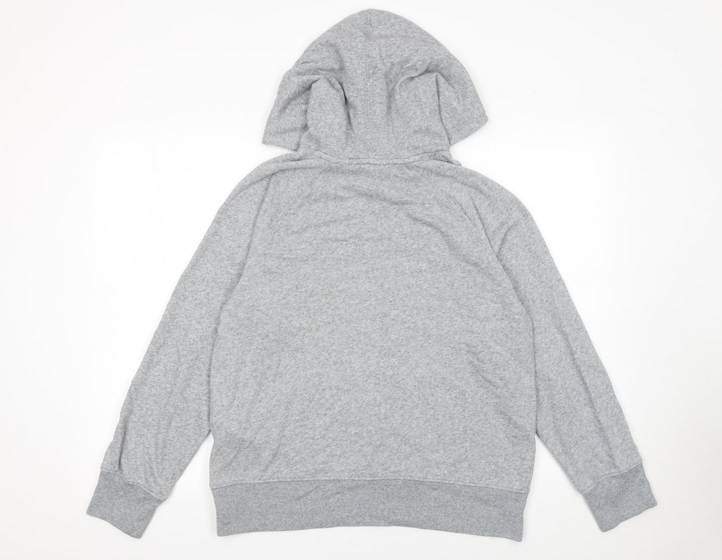 Levi's Womens Grey Hoodie Small Pullover Logo Cotton Blend Casual