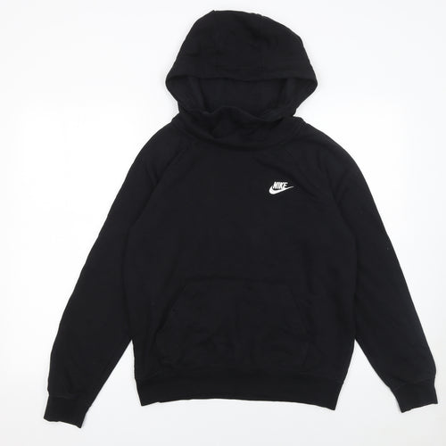 Nike Men’s Black Pullover Hoodie Small Fleece Sportswear