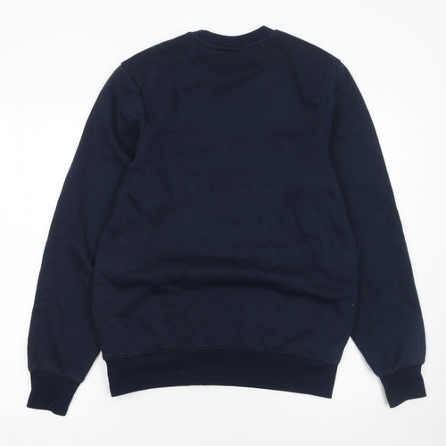 Slazenger Men's Blue XS Pullover Sweatshirt Crew Neck Logo Jumper