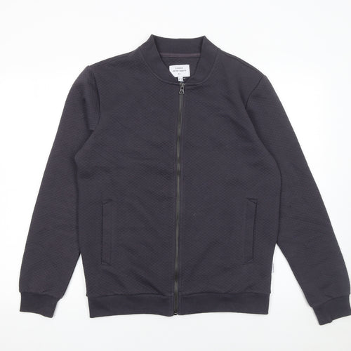 Peter Werth Men's Black Full Zip Sweatshirt Size M
