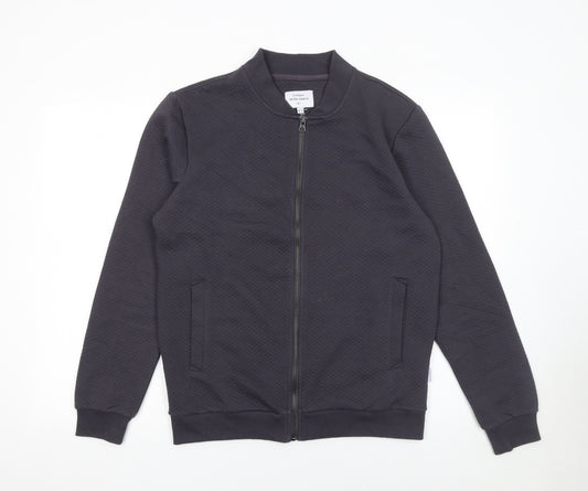 Peter Werth Men's Black Full Zip Sweatshirt Size M