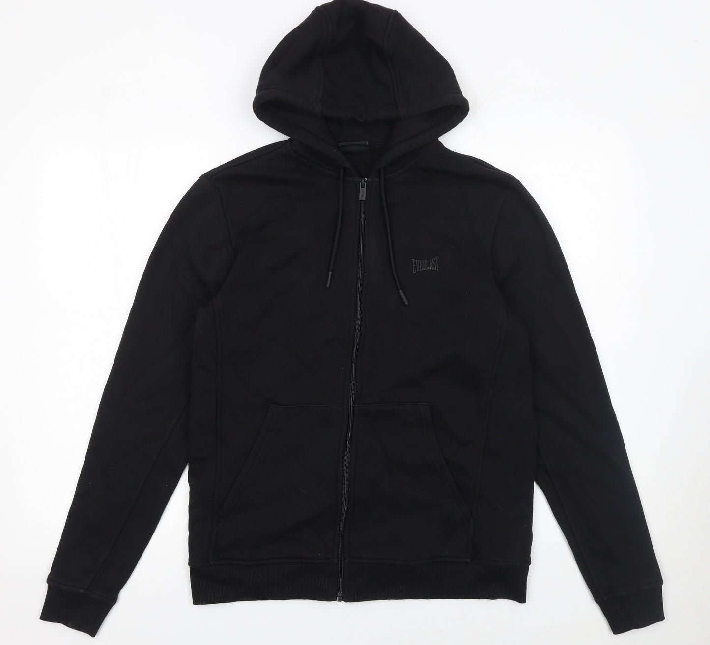 Everlast Men's Black Full Zip Hoodie Size S Fleece Sportswear