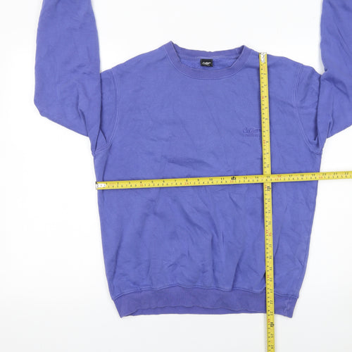 Cotton Traders Women Deep Violet Sweatshirt S Crew Neck Pullover