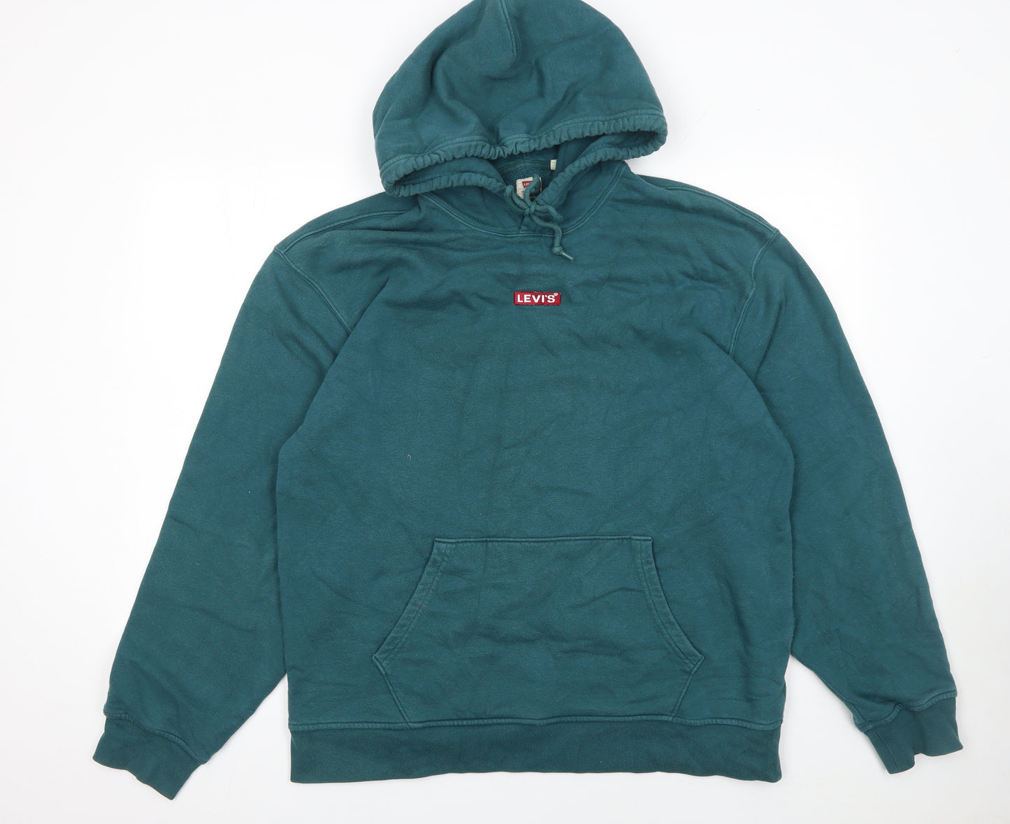 Levi's Men's Green Pullover Relaxed Hoodie Size L