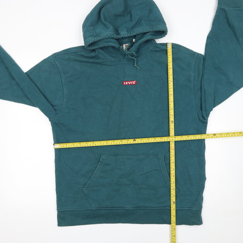 Levi's Men's Green Pullover Relaxed Hoodie Size L