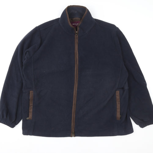 Brook Taverner Men's Blue 3XL Fleece Full Zip Jacket