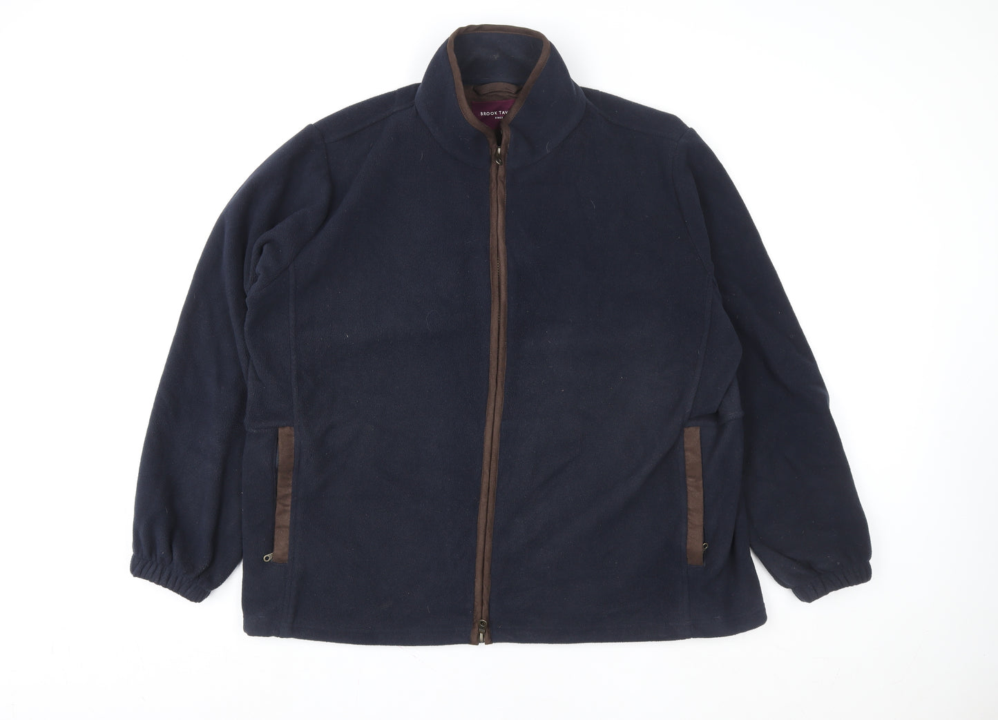 Brook Taverner Men's Blue 3XL Fleece Full Zip Jacket