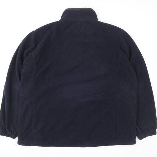 Brook Taverner Men's Blue 3XL Fleece Full Zip Jacket