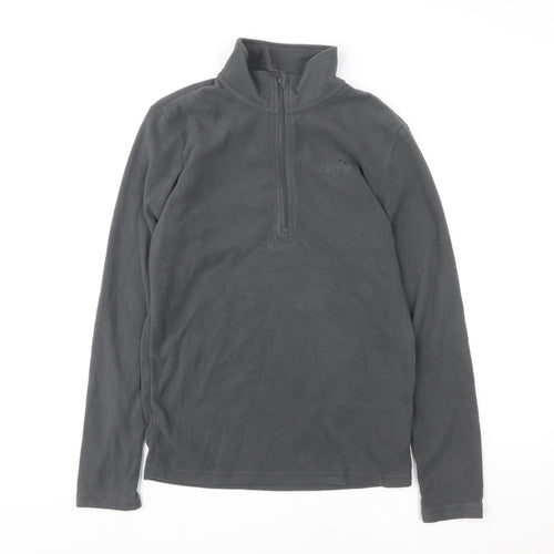 Peter Storm Women's Grey XS Fleece 1/2 Zip Lightweight Jacket