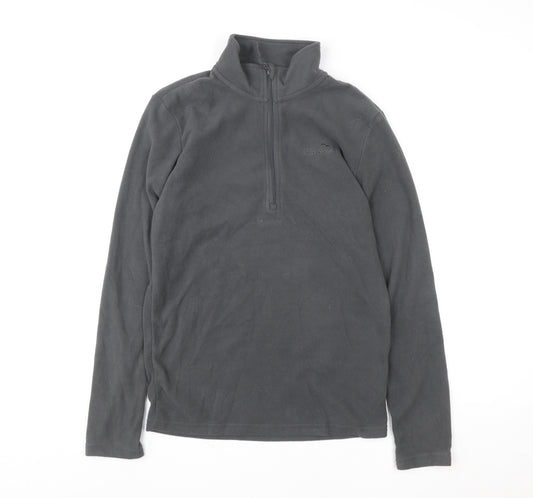 Peter Storm Women's Grey XS Fleece 1/2 Zip Lightweight Jacket